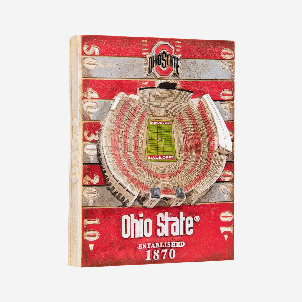 Ohio State Buckeyes Ohio Stadium Wall Plaque FOCO - FOCO.com