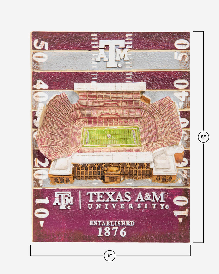 Texas A&M Aggies Kyle Field Stadium Wall Plaque FOCO - FOCO.com