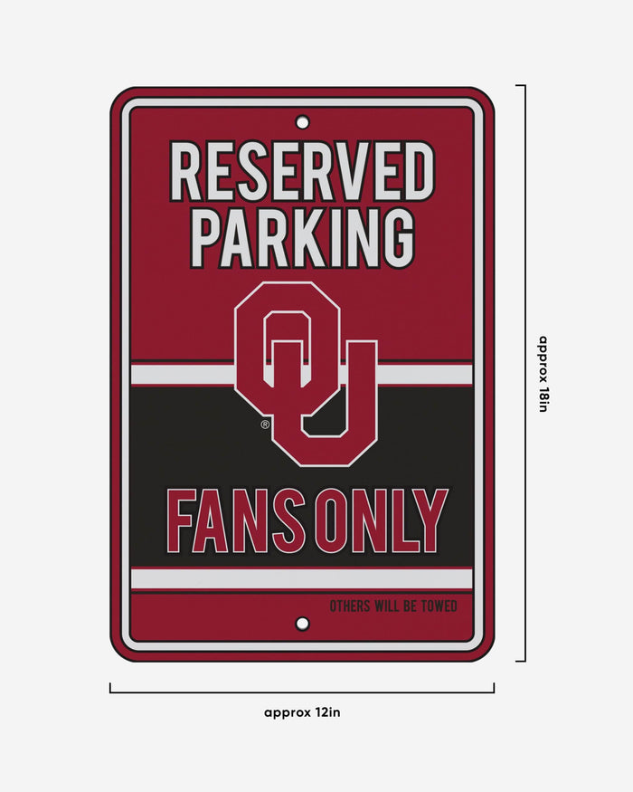 Oklahoma Sooners Road Sign FOCO - FOCO.com