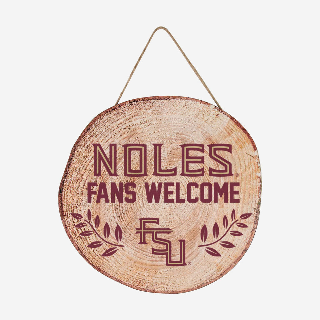 Florida State Seminoles Wood Stump Sign FOCO - FOCO.com