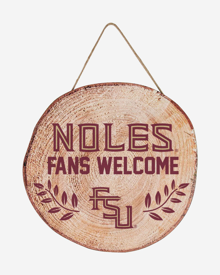 Florida State Seminoles Wood Stump Sign FOCO - FOCO.com