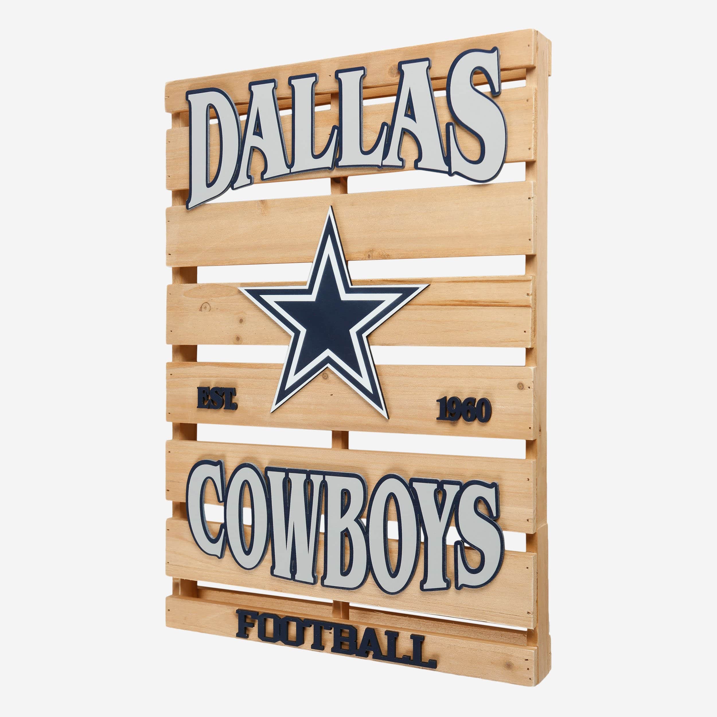 Dallas Cowboys Wood State Sign FOCO