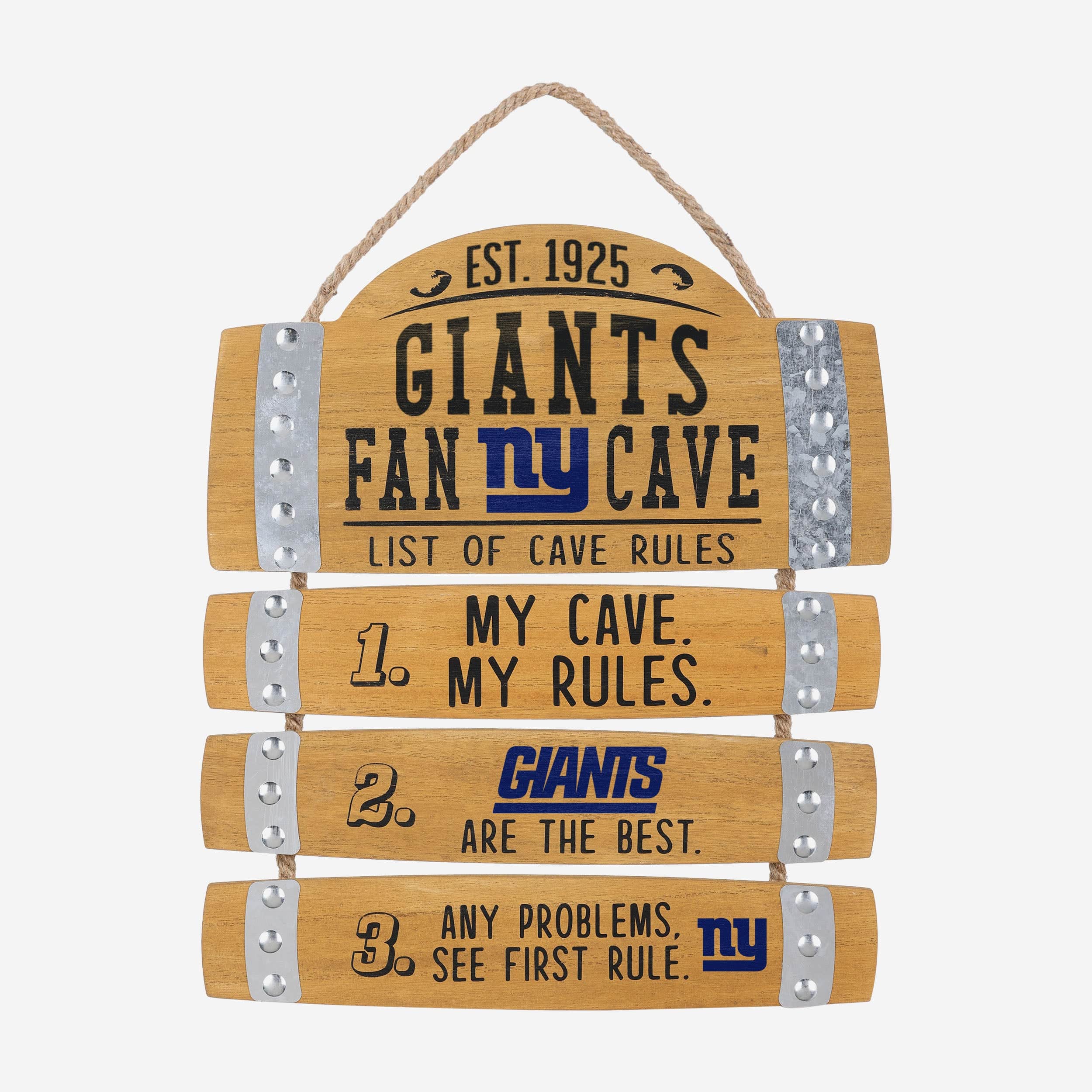 Upgrade your fan cave with New York Giants memorabilia