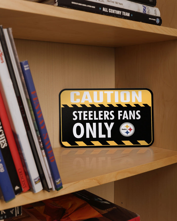 Pittsburgh Steelers Caution Sign FOCO - FOCO.com