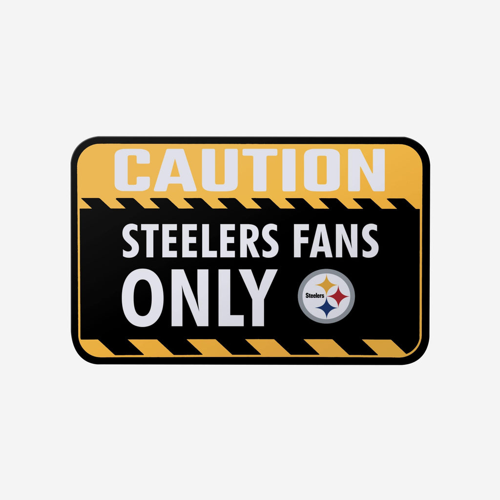 Pittsburgh Steelers Caution Sign FOCO - FOCO.com