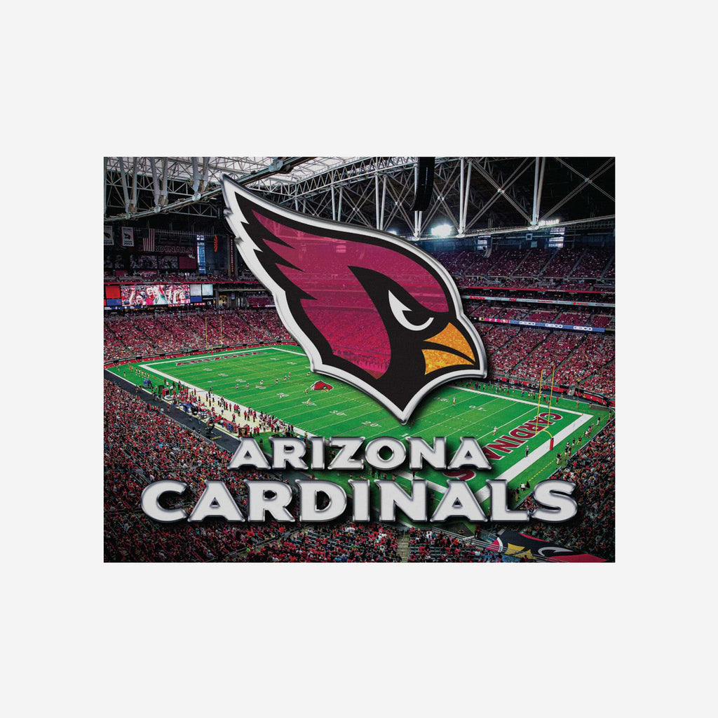 Arizona Cardinals Canvas Wall Sign FOCO - FOCO.com