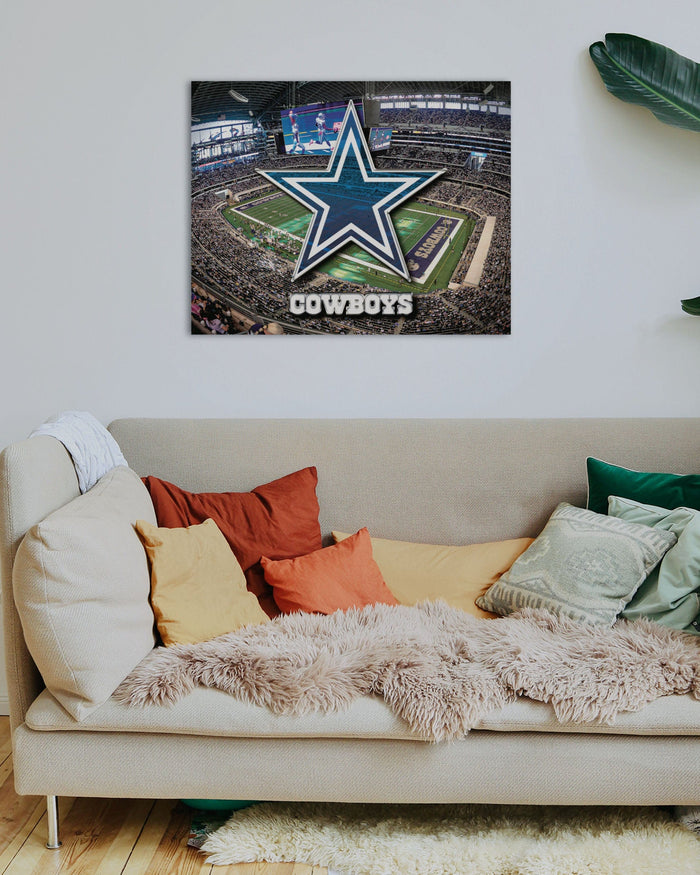 Dallas Cowboys Canvas Wall Sign FOCO - FOCO.com