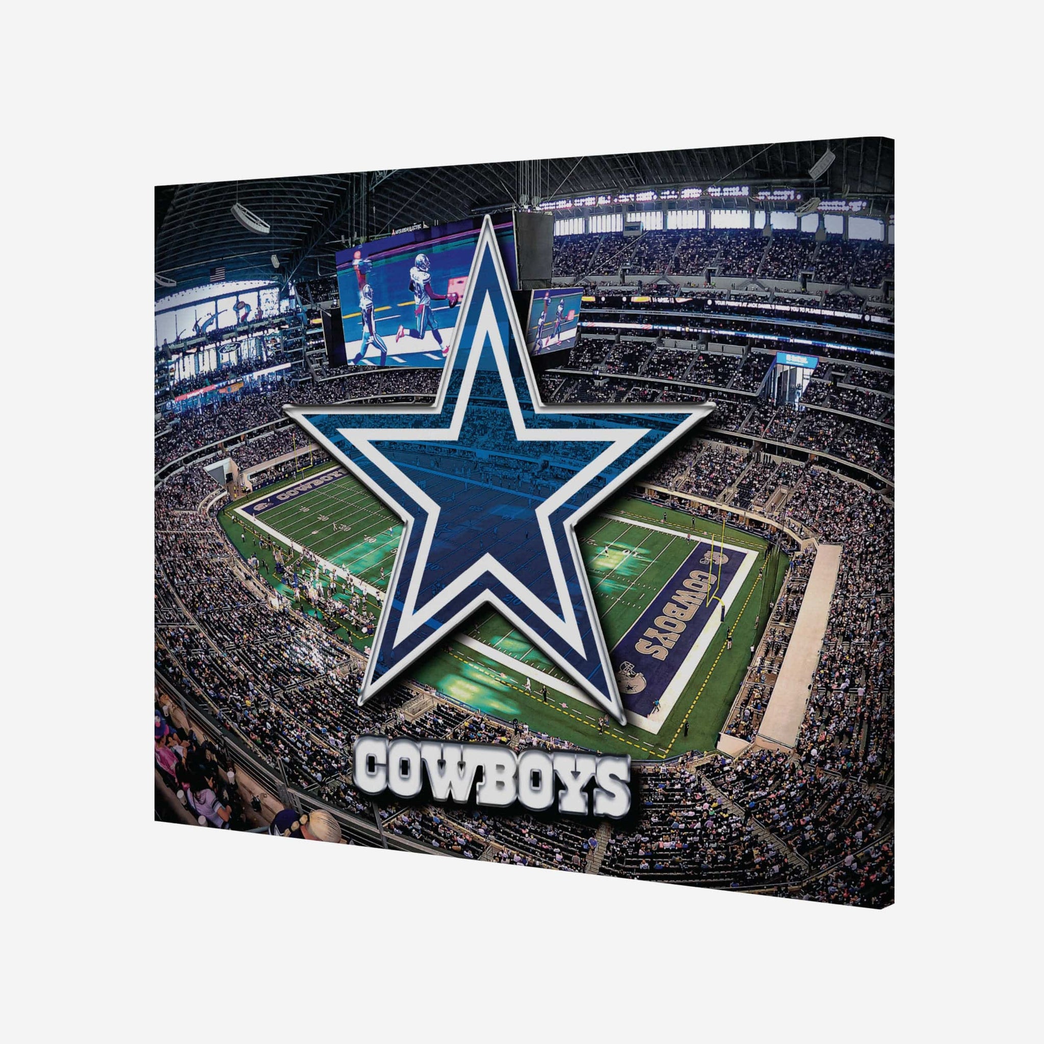 Dallas Cowboys Jersey Custom Canvas Print Wall Art