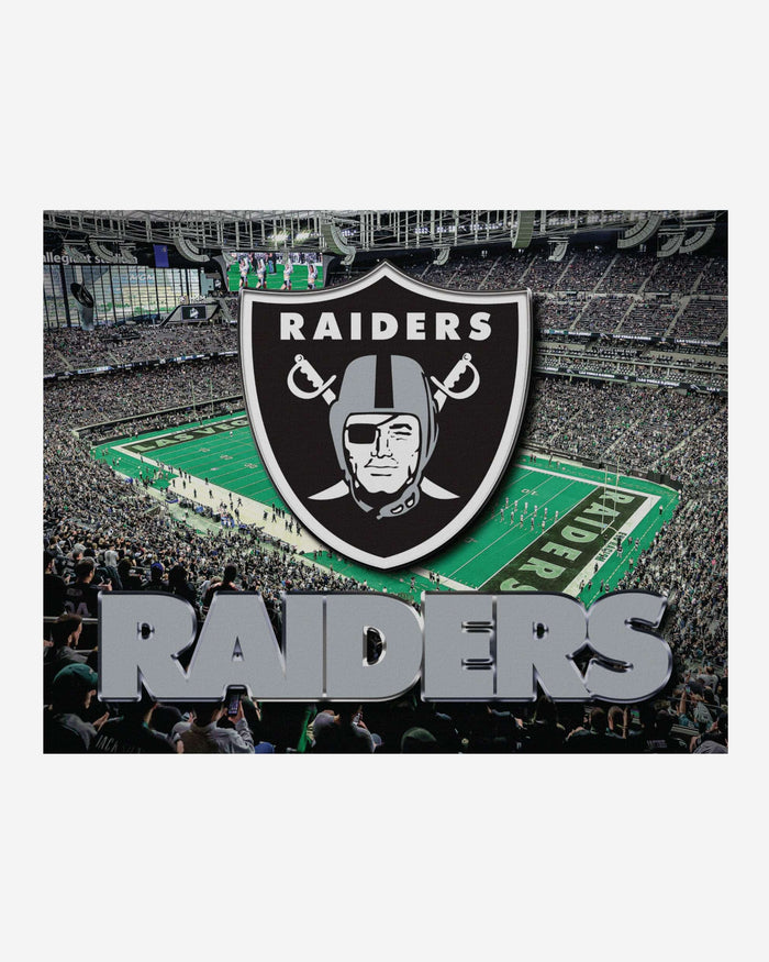 Las Vegas Raiders Canvas Wall Sign FOCO - FOCO.com