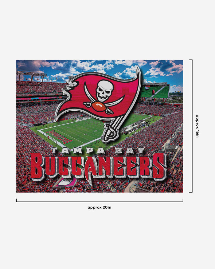 Tampa Bay Buccaneers Canvas Wall Sign FOCO - FOCO.com