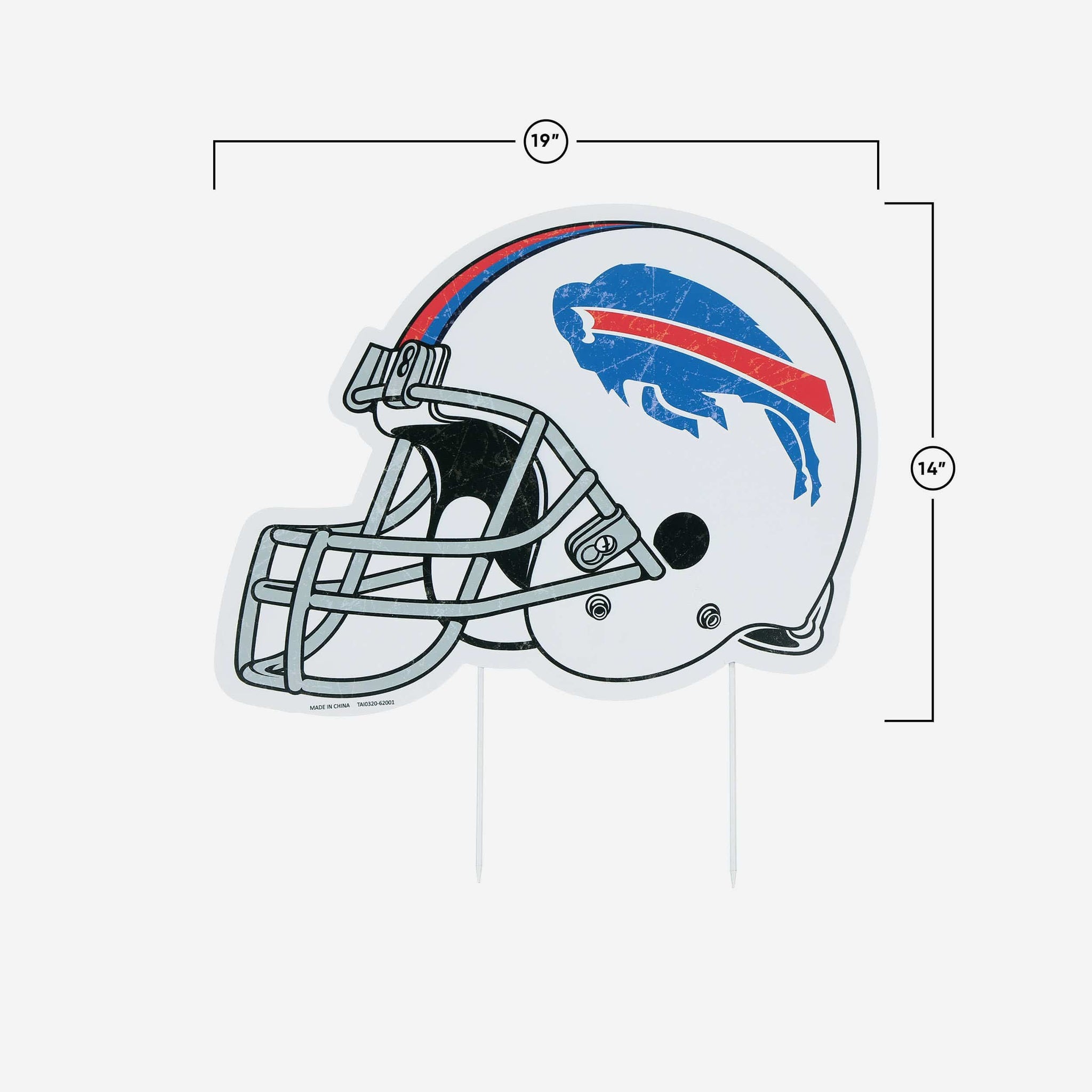 Buffalo Bills Home Field Stake Helmet Sign FOCO