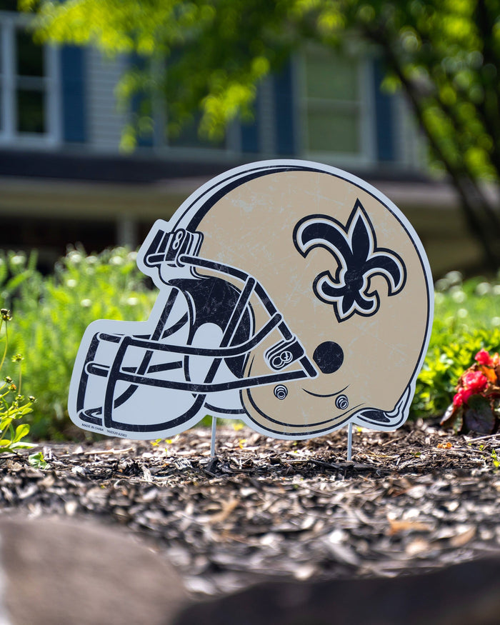 New Orleans Saints Home Field Stake Helmet Sign FOCO - FOCO.com