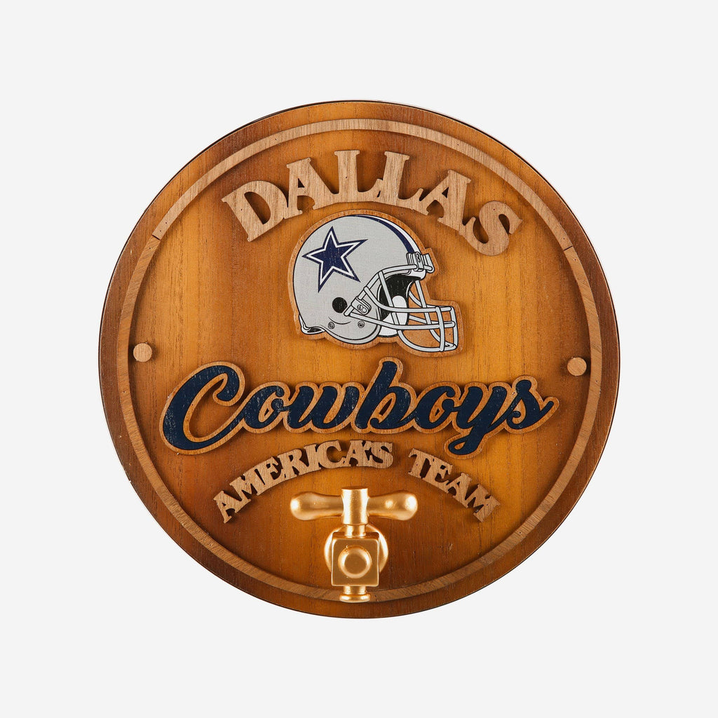 Dallas Cowboys Keg Tap Sign FOCO - FOCO.com