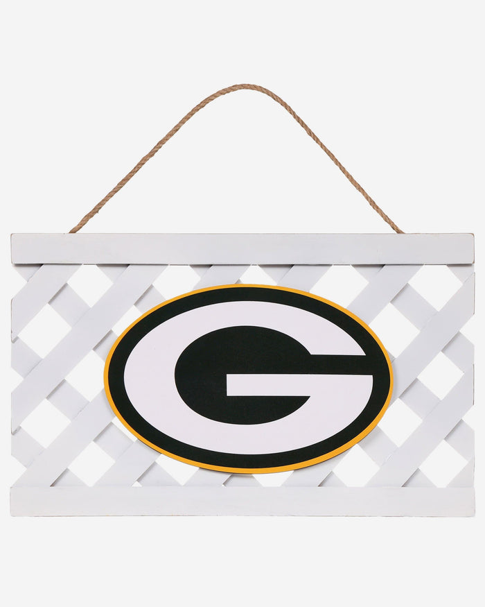 Green Bay Packers Lattice Garden Sign FOCO - FOCO.com