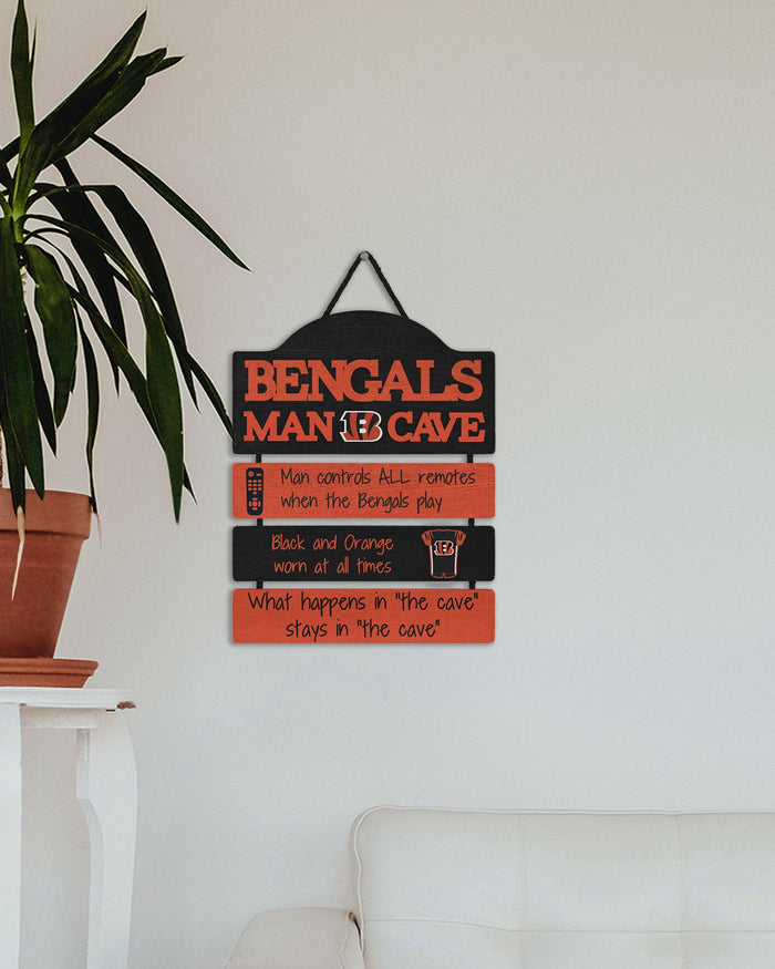 Cincinnati Bengals Mancave Sign FOCO - FOCO.com