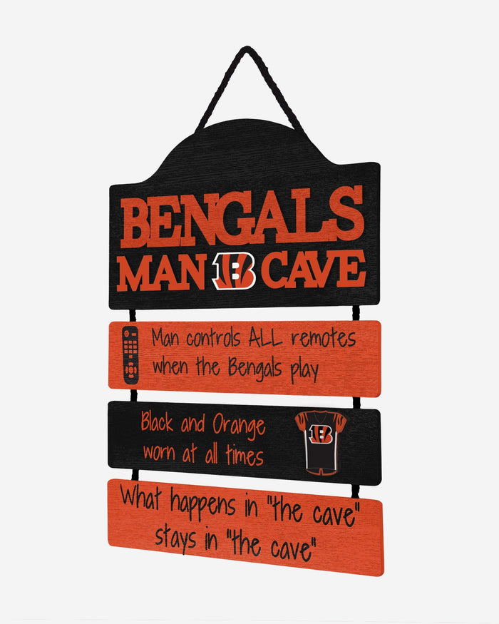 Cincinnati Bengals Mancave Sign FOCO - FOCO.com