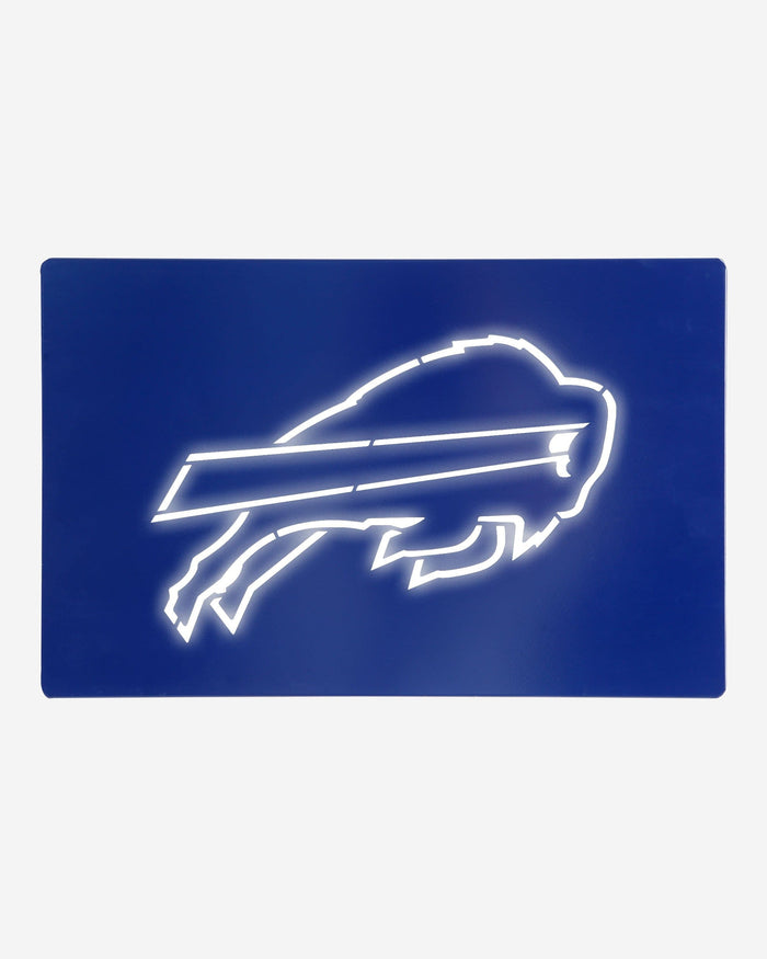 Buffalo Bills Metal Light Up Logo Sign FOCO - FOCO.com