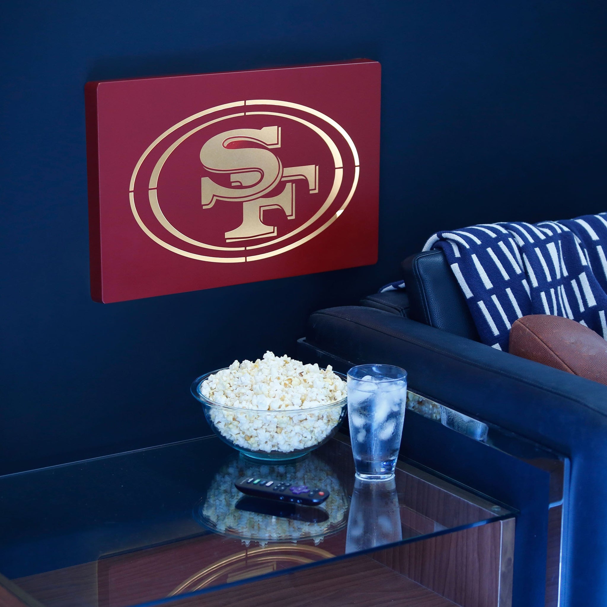 San Francisco 49ers Metal Light Up Logo Sign