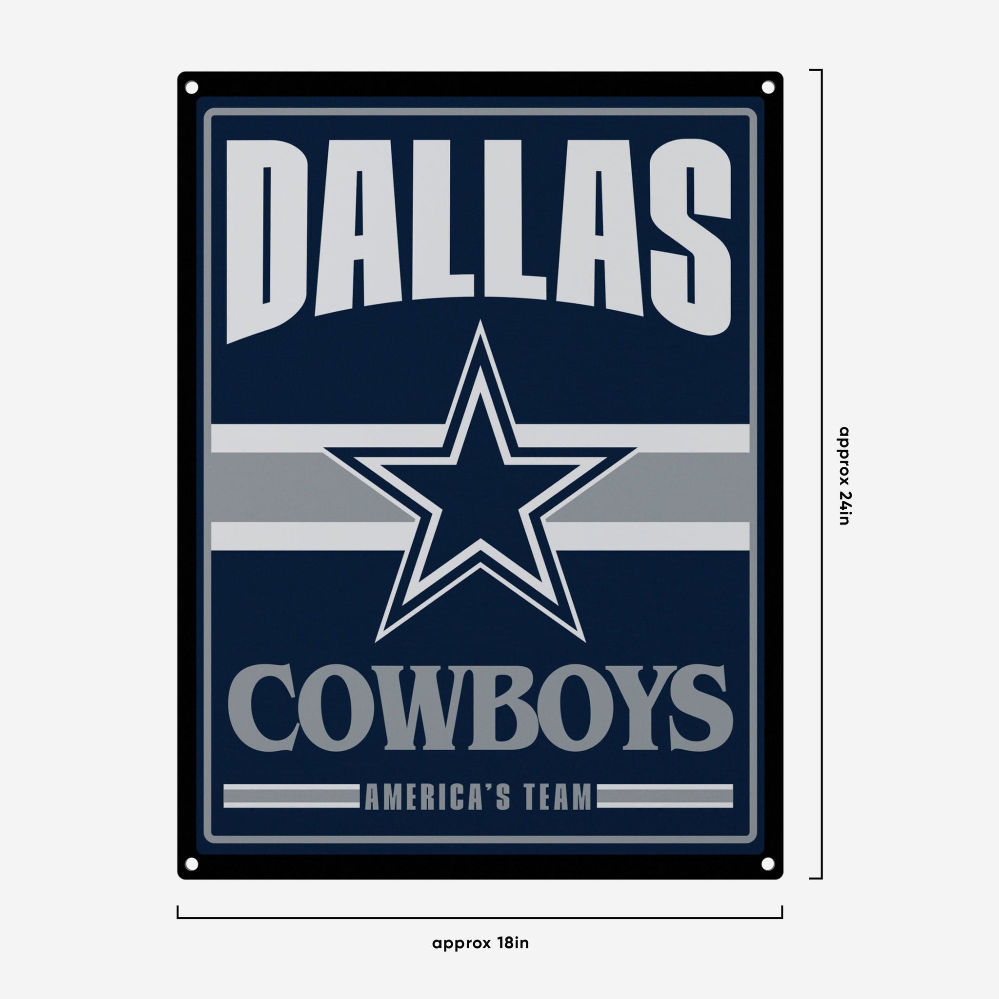 Dallas Cowboys Slogan Can Cooler