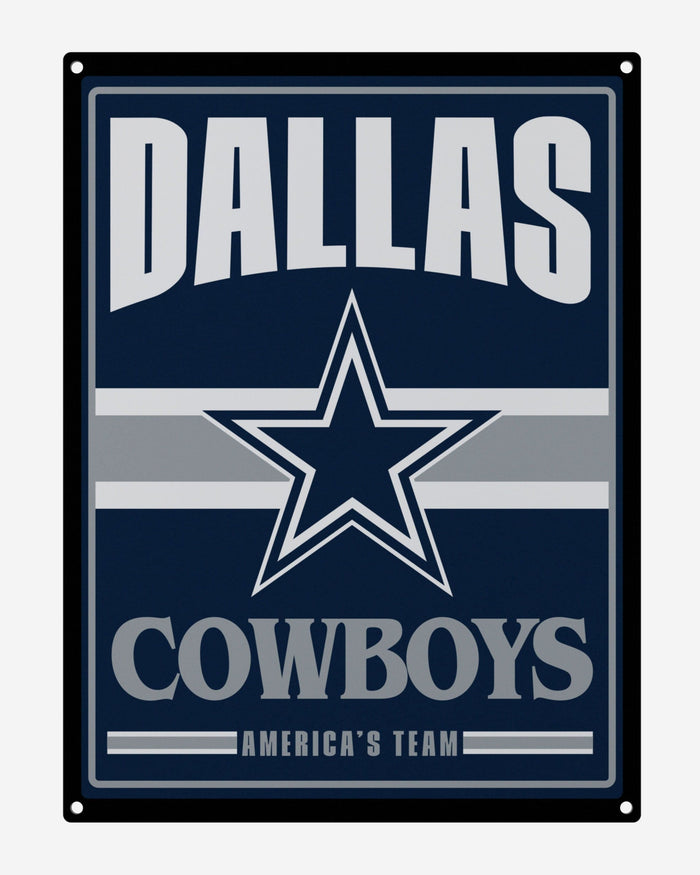 Dallas Cowboys Metal Tacker Wall Sign FOCO - FOCO.com