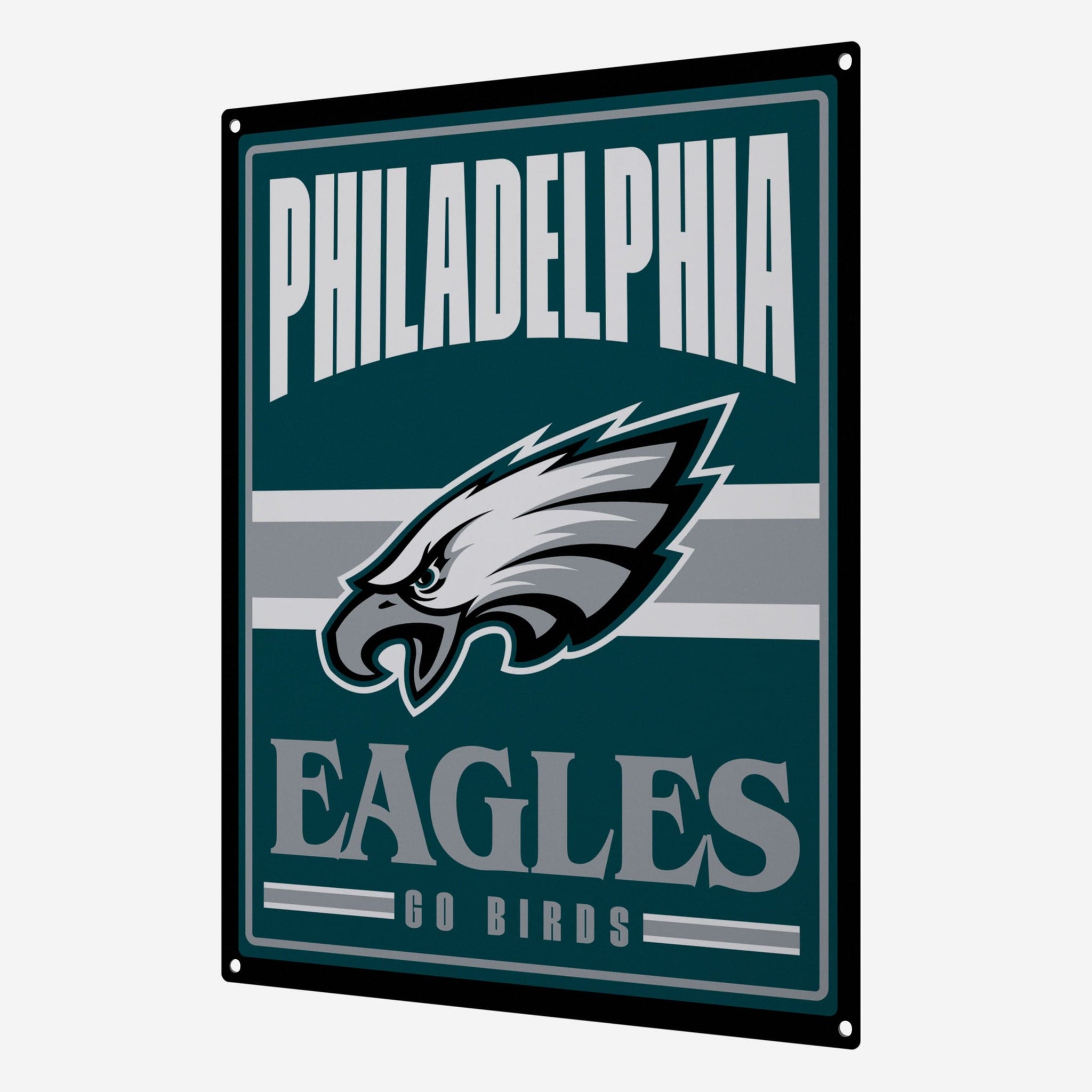 NFL Team Apparel Youth Philadelphia Eagles Slogan Back Green T-Shirt