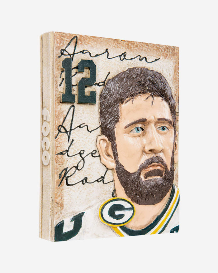 Aaron Rodgers Green Bay Packers Player Wall Plaque FOCO - FOCO.com