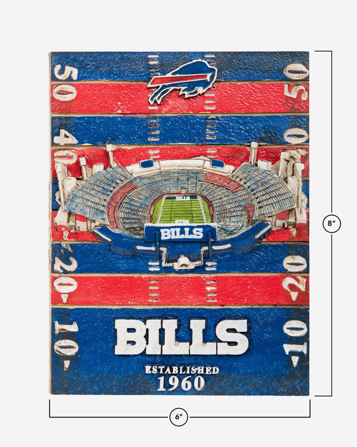 Buffalo Bills New Era Field Stadium Wall Plaque FOCO - FOCO.com