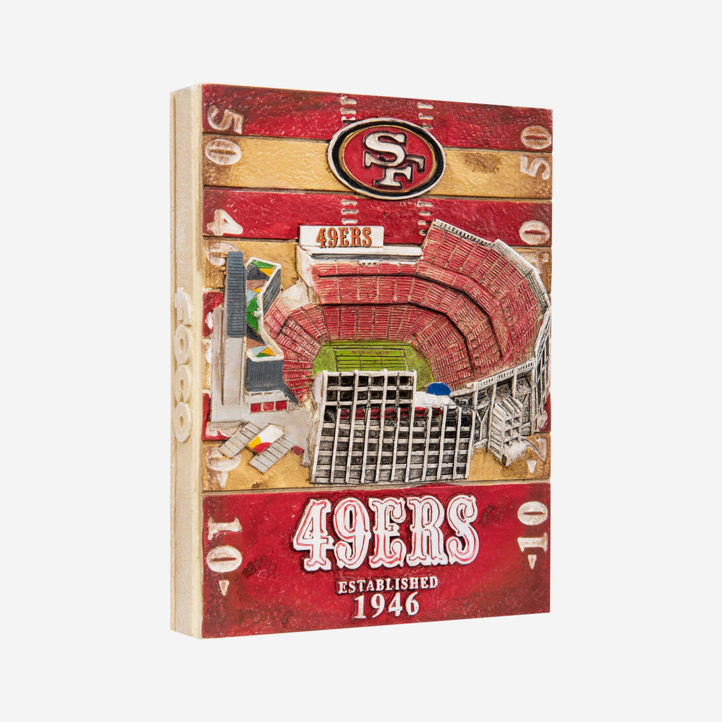 San Francisco 49ers Levi's Stadium Wall Plaque FOCO - FOCO.com