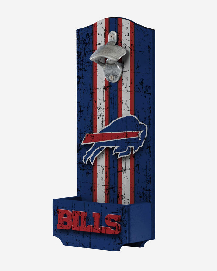 Buffalo Bills Wooden Bottle Cap Opener Sign FOCO - FOCO.com