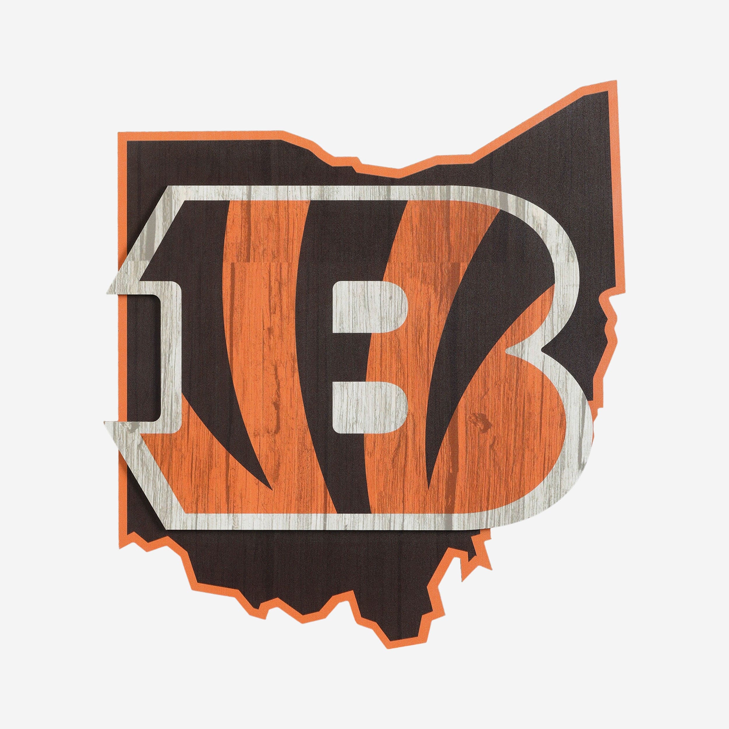 FOCO Cincinnati Bengals Logo Santa Hat