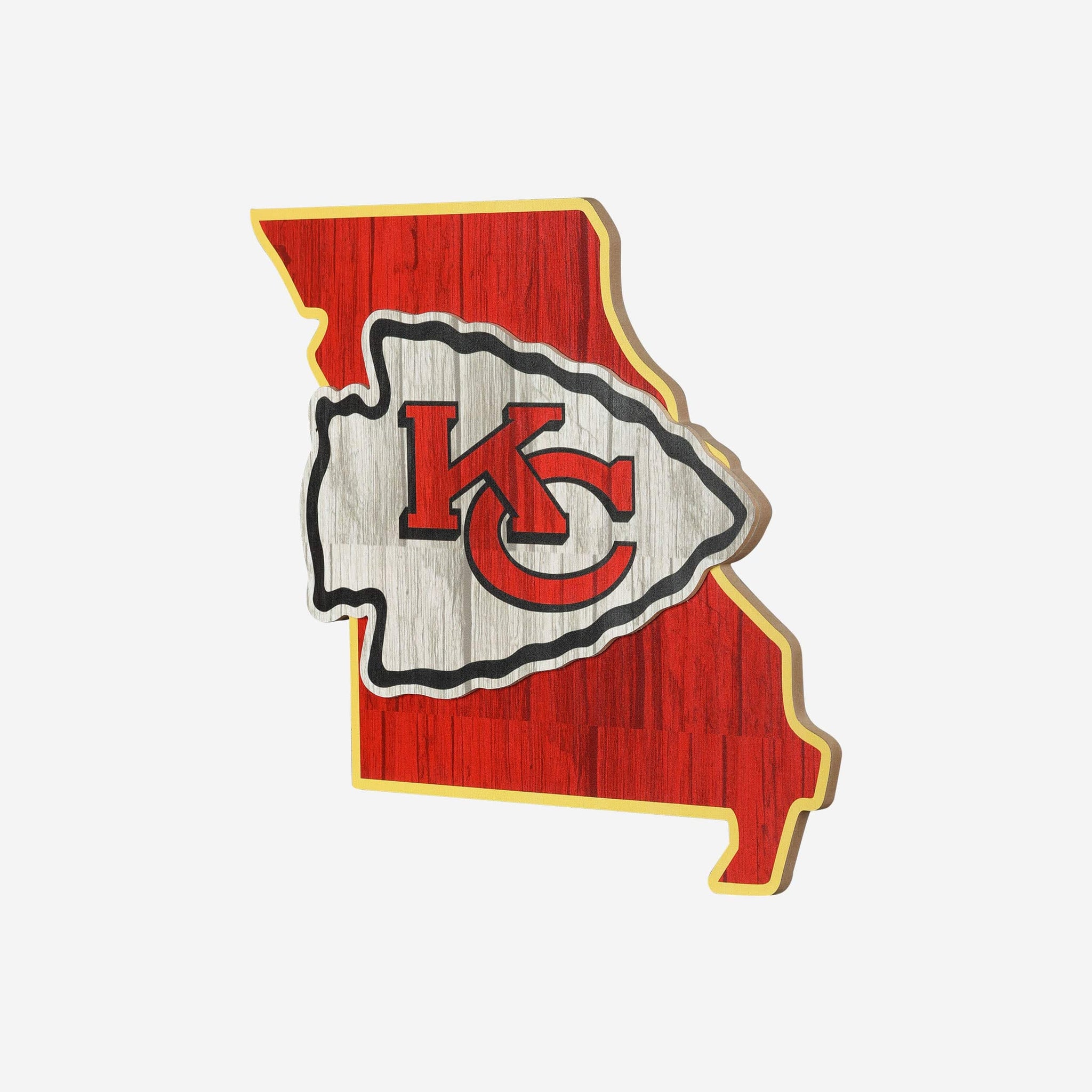 Kansas City Chiefs Home Field Stake Helmet Sign FOCO