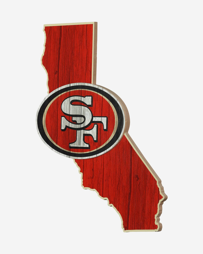 NFL Round Distressed Sign: San Francisco 49ers