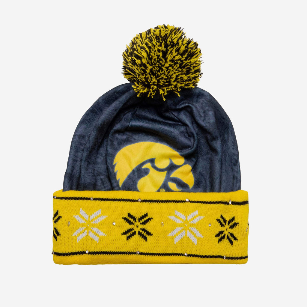 Iowa Hawkeyes Big Logo Light Up Beanie FOCO