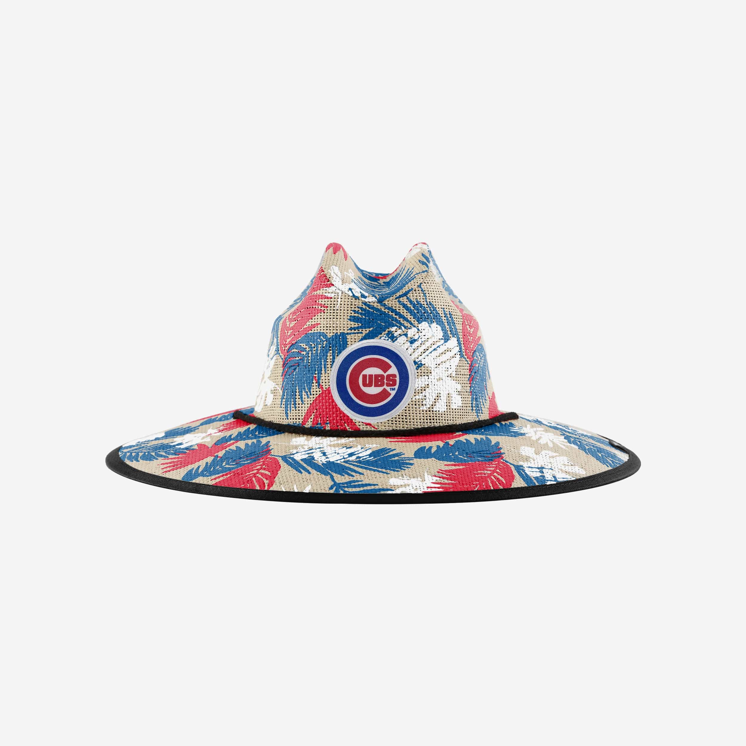 Chicago Bears NFL Floral Printed Straw Hat