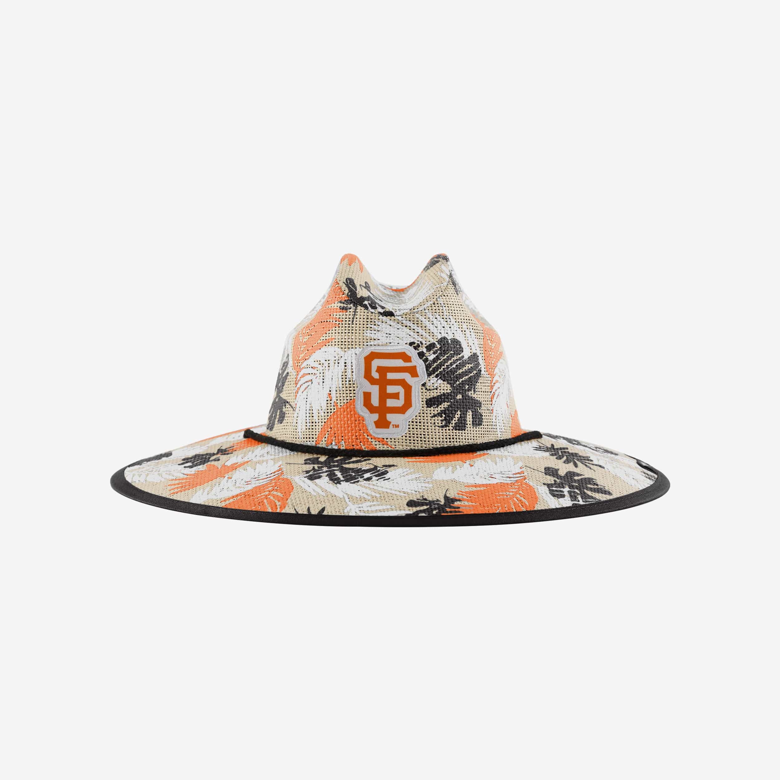 San Francisco Giants Floral Printed Straw Hat
