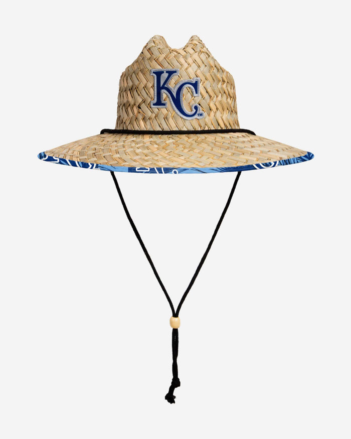 Kansas City Chiefs Floral Printed Straw Hat FOCO
