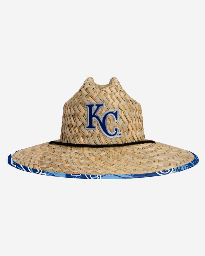 Kansas City Royals Floral Straw Hat