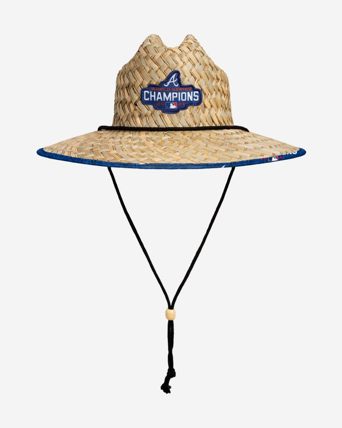 Atlanta Braves 2021 World Series Champions Straw Hat FOCO