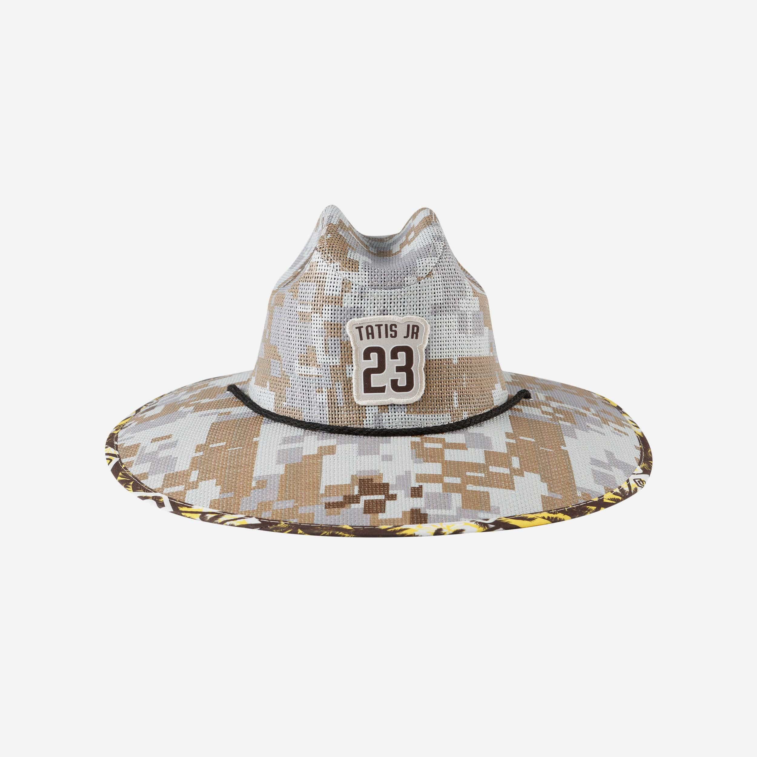 San Diego Padres Floral Straw Hat