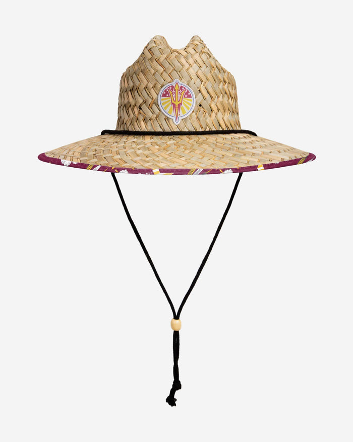 Arizona State Sun Devils Americana Straw Hat FOCO - FOCO.com