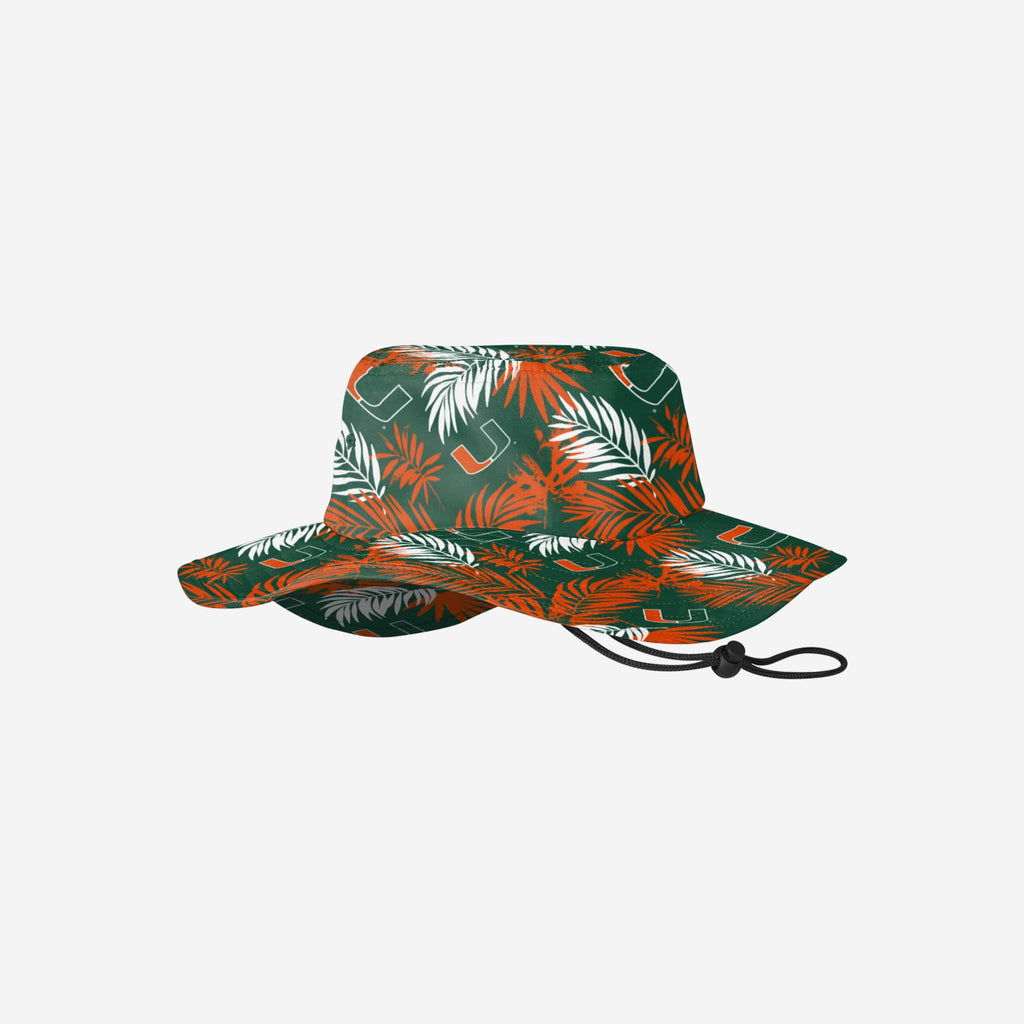 Miami Hurricanes Floral Boonie Hat FOCO - FOCO.com