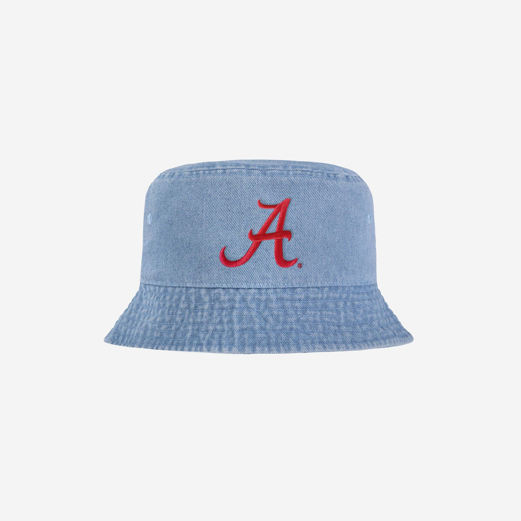 Alabama Crimson Tide Denim Bucket Hat FOCO - FOCO.com