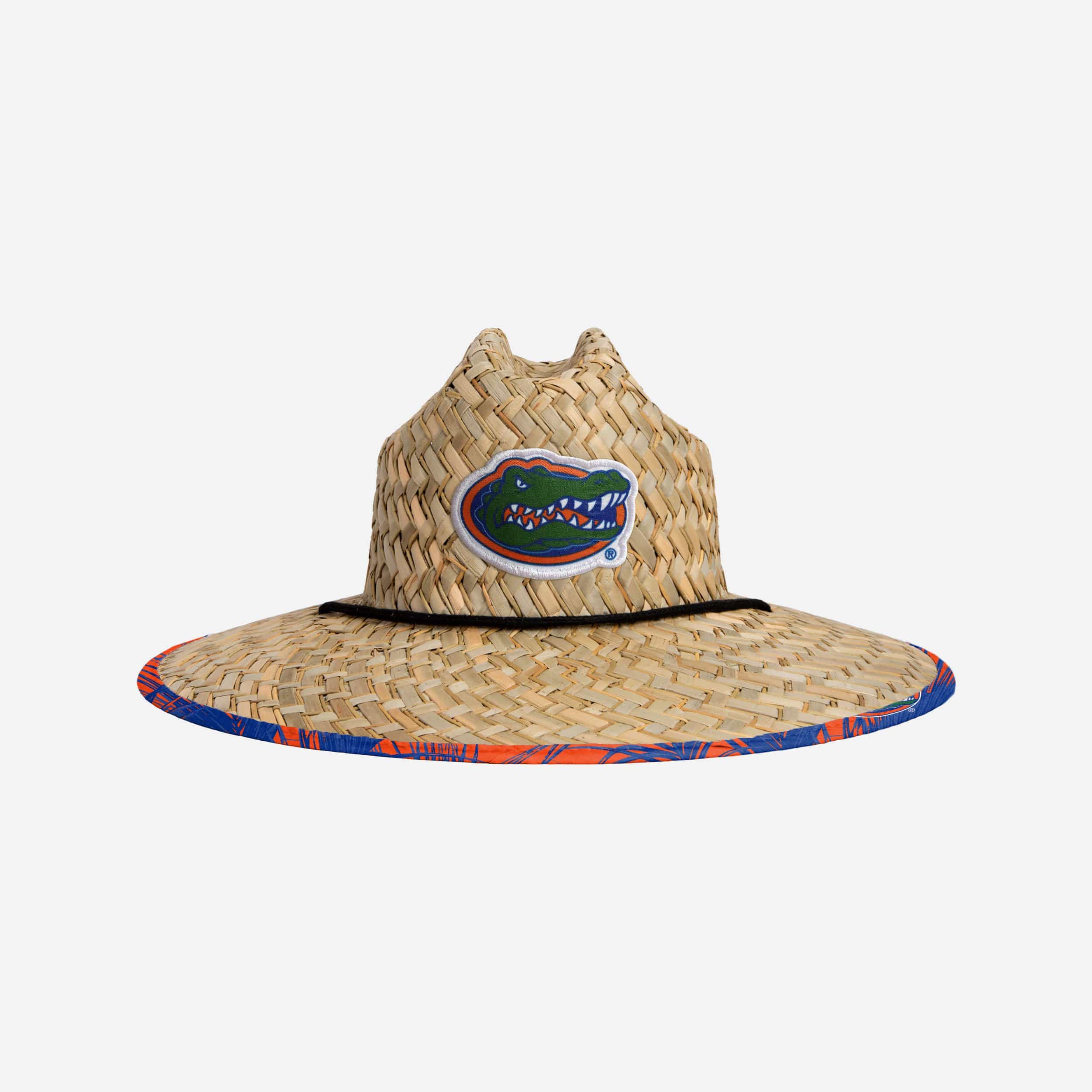 Florida Gators NCAA Floral Straw Hat, OSFA
