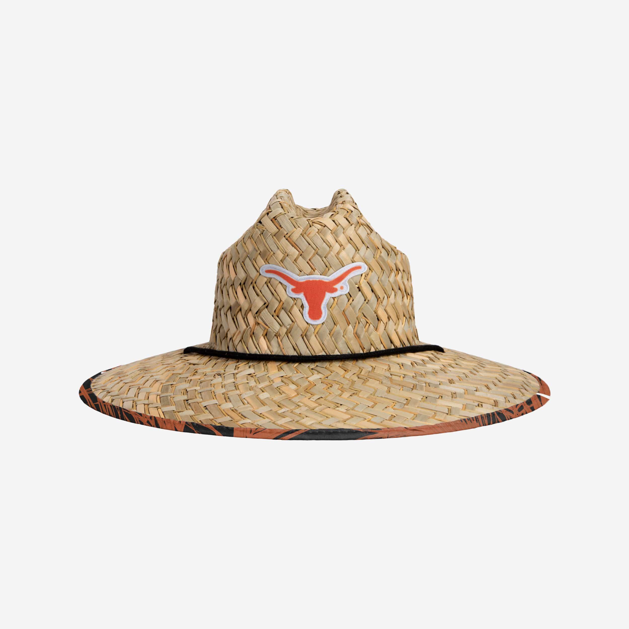 Texas Longhorns NCAA Floral Straw Hat, OS