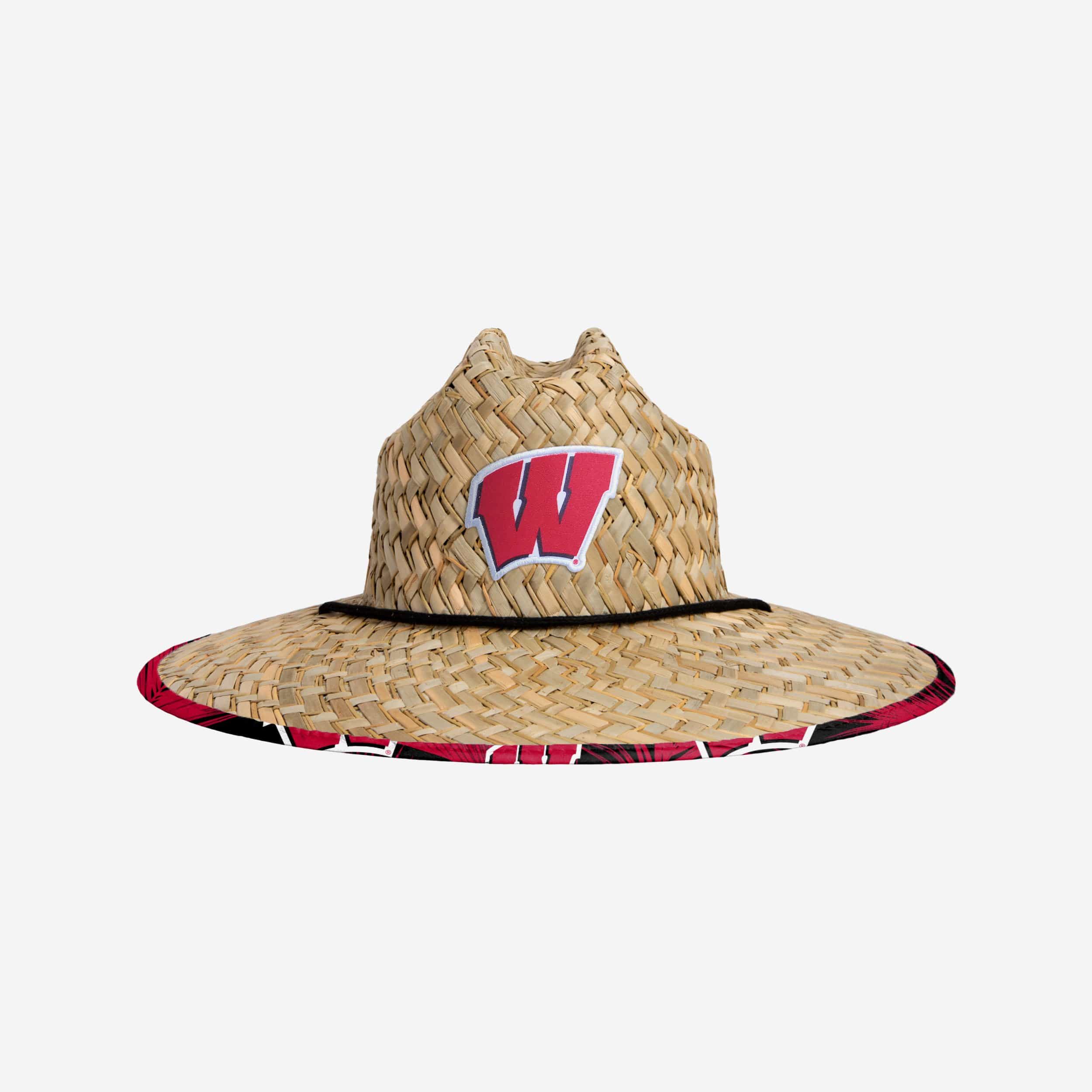 Wisconsin Badgers Team Stripe Bucket Hat FOCO