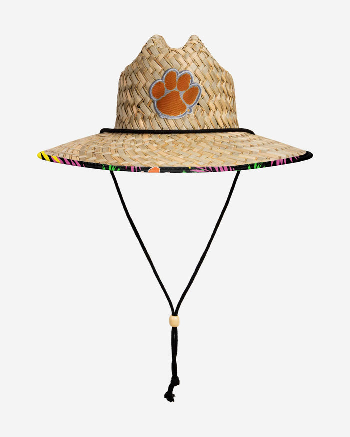 Clemson Tigers Highlights Straw Hat FOCO - FOCO.com