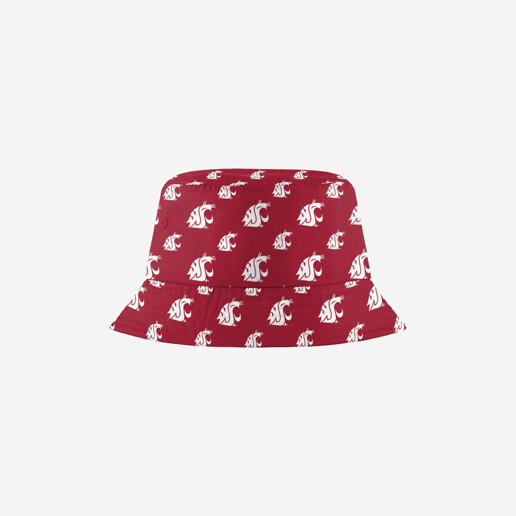 Washington State Cougars Mini Print Bucket Hat FOCO - FOCO.com