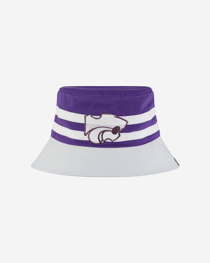 Kansas State Wildcats Team Stripe Bucket Hat FOCO - FOCO.com