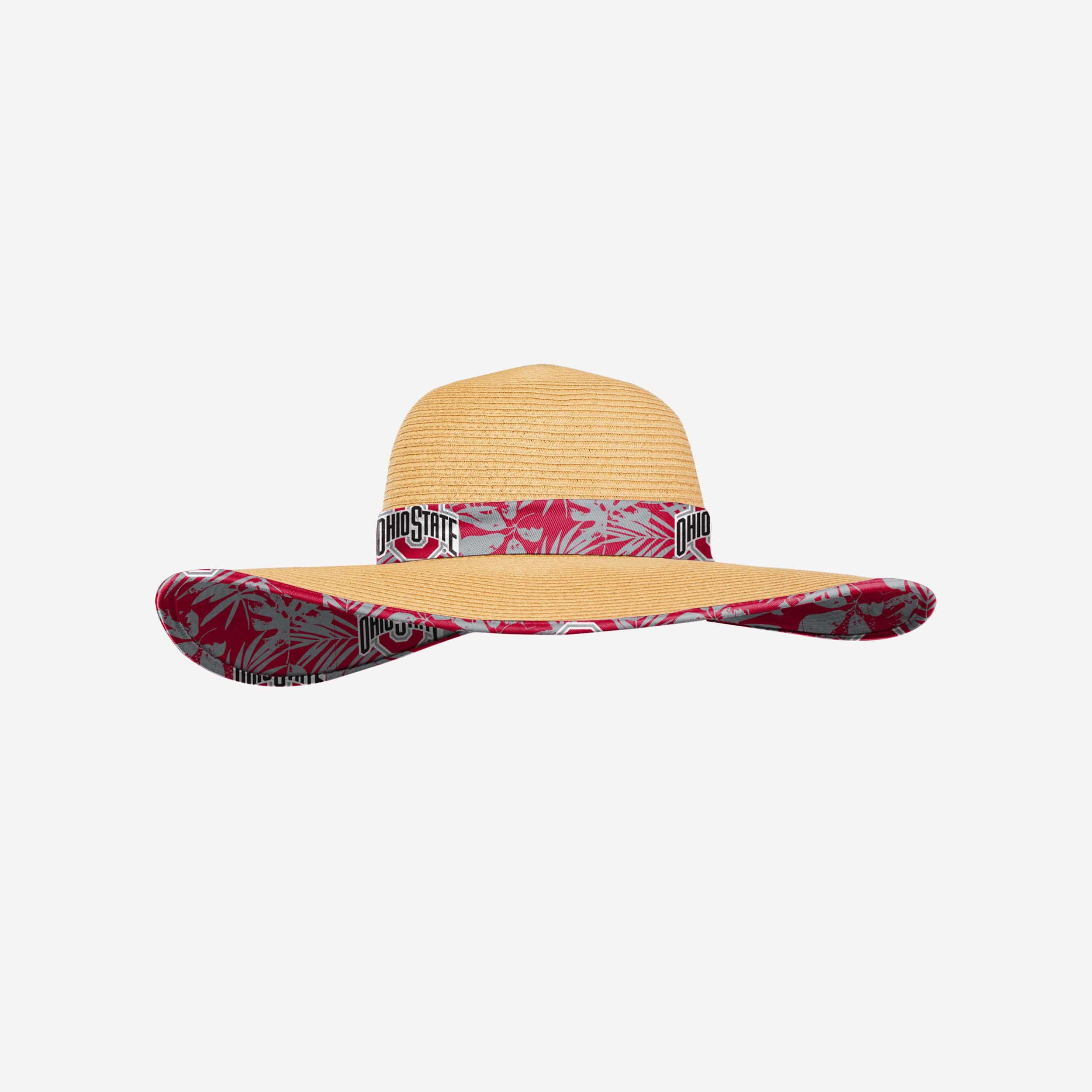 San Francisco 49ers NFL Womens Floral Straw Hat