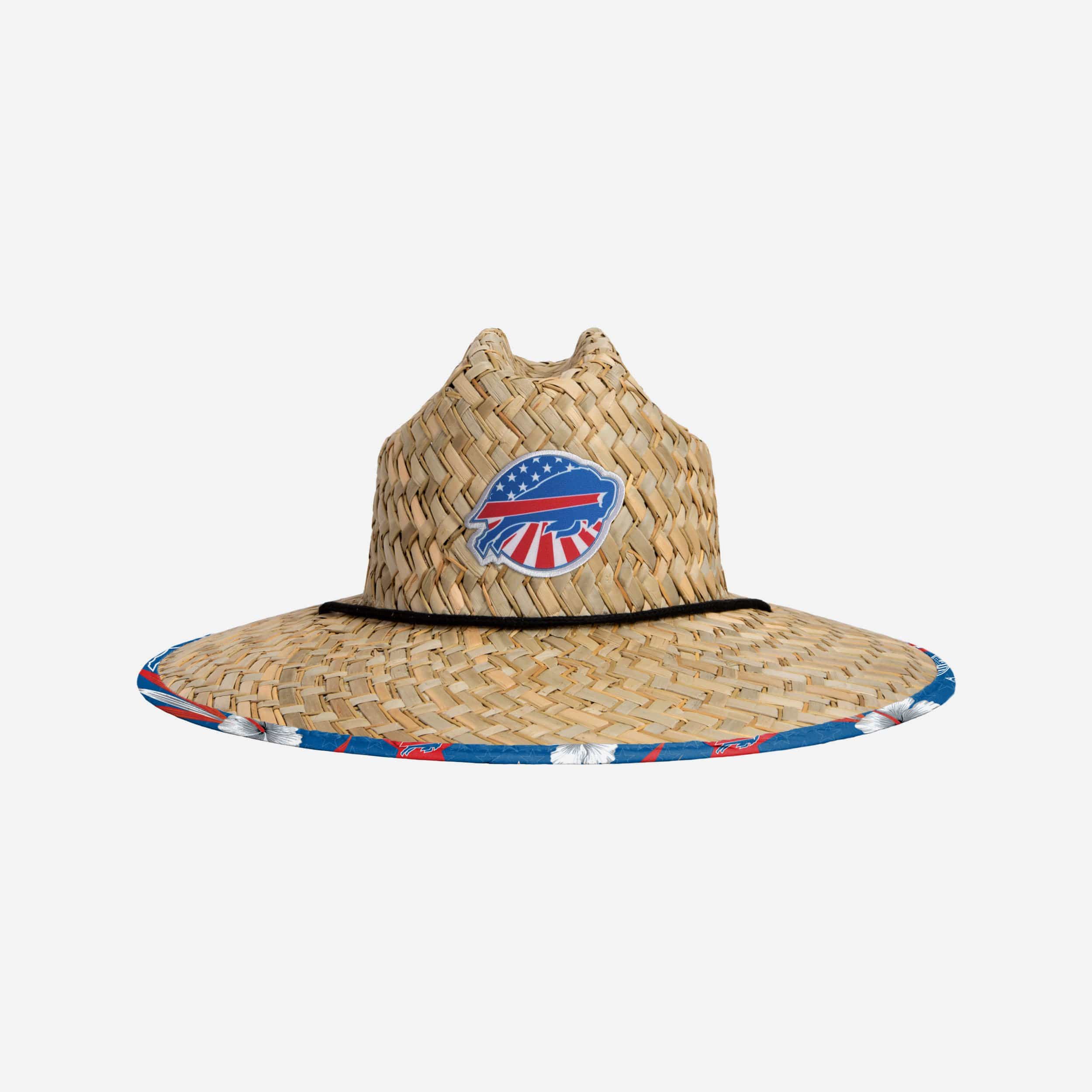 Buffalo Bills NFL Floral Straw Hat